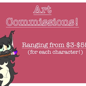 Digital Art Commissions (READ DESCRIPTION FIRST!)