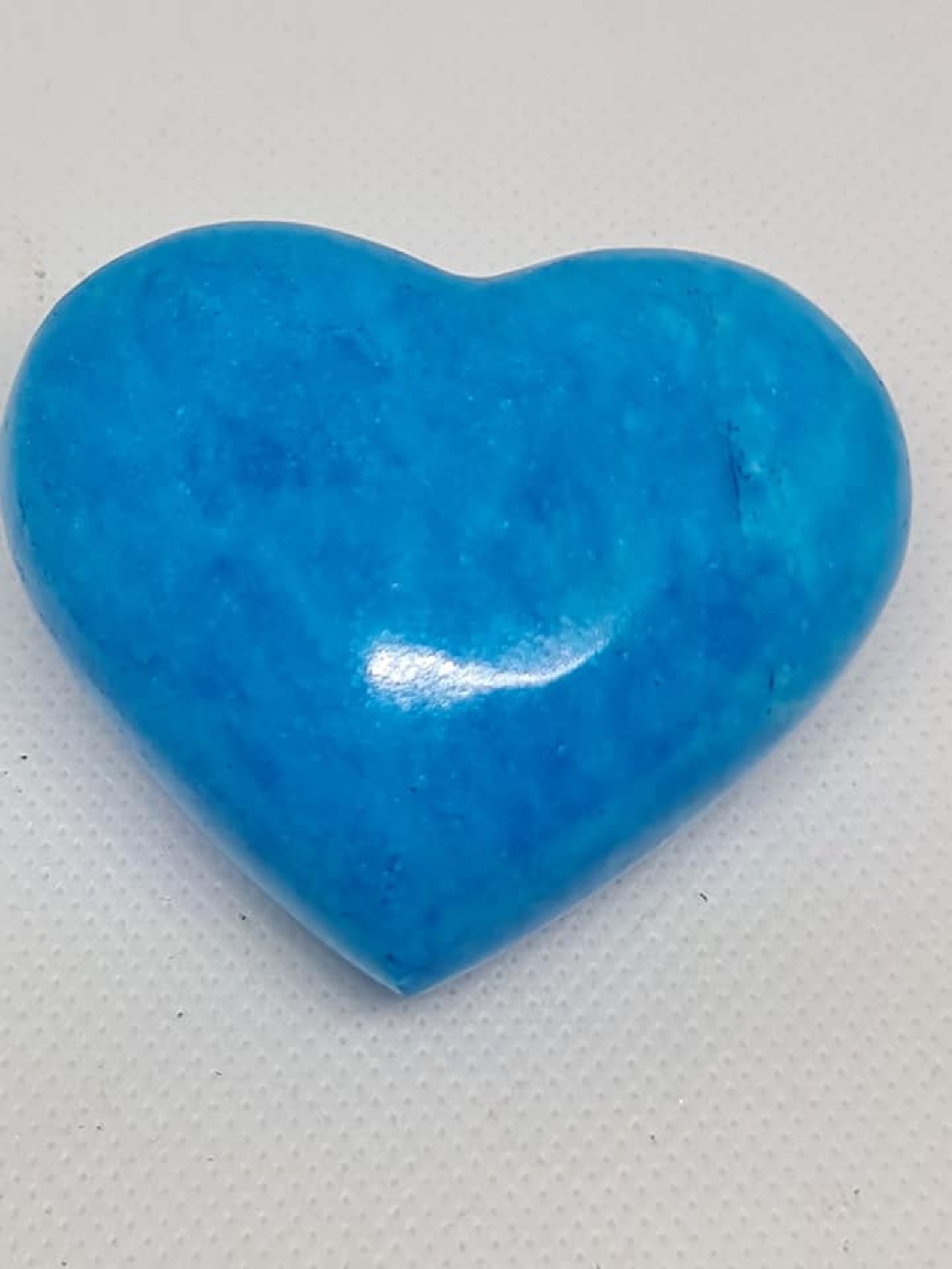 Baby blue palm stone Etsy