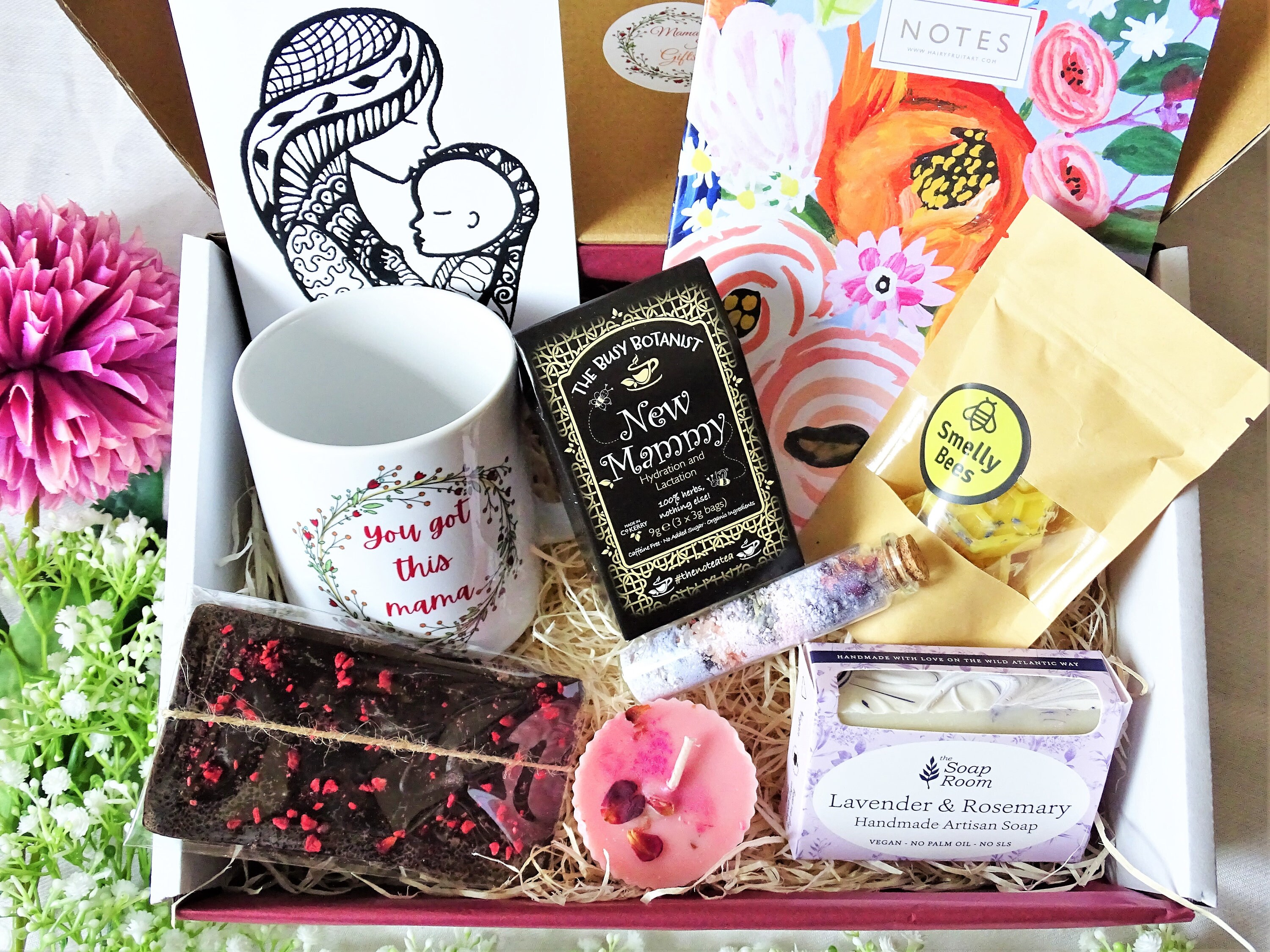 NEW MOM Luxury hamper Mom to be Pregnancy gift Irish handmade Etsy