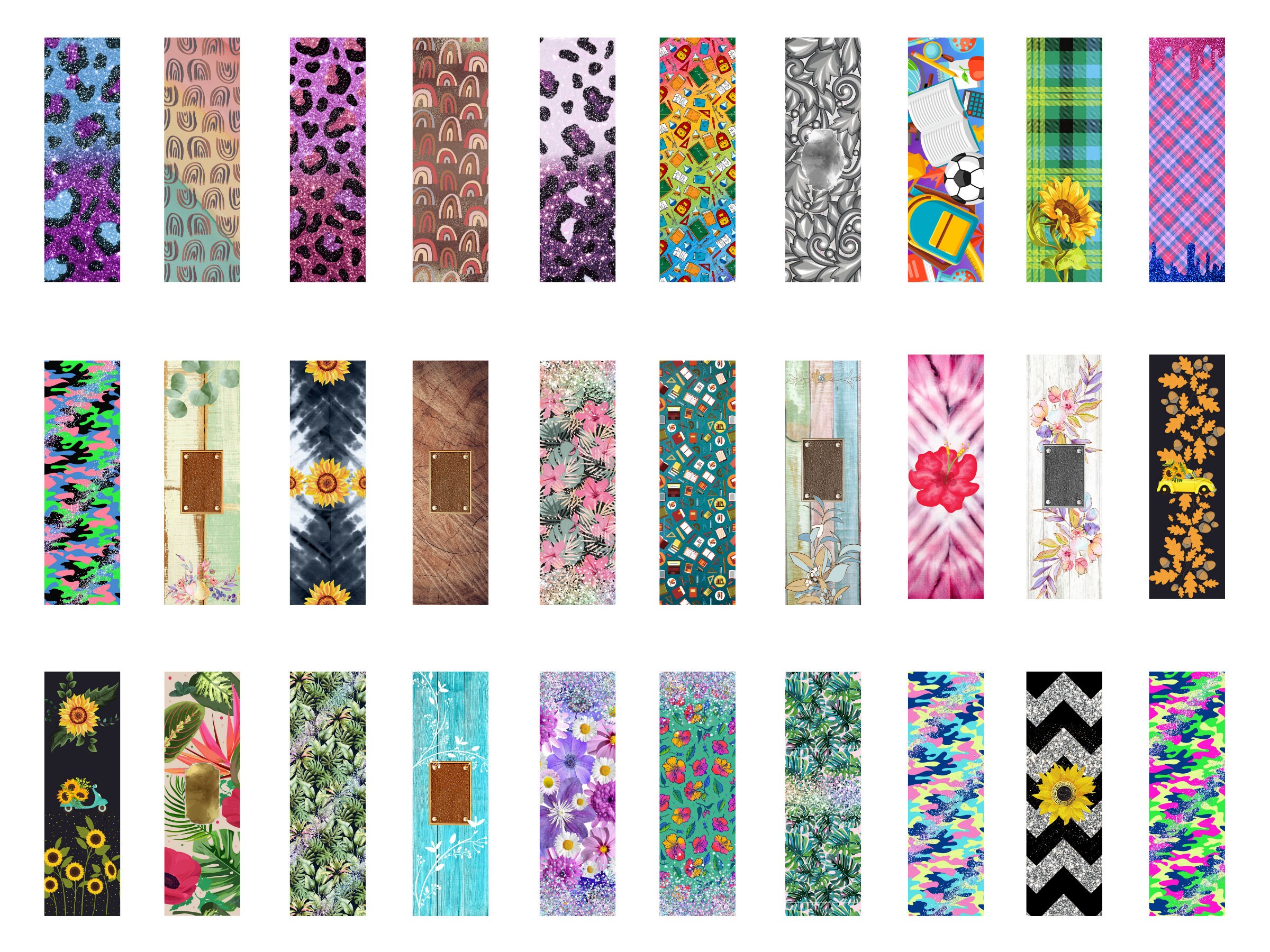 Inkjoy Pen wrap bundle 100 PCS Custom pens PNG Full Wrap epoxy Etsy