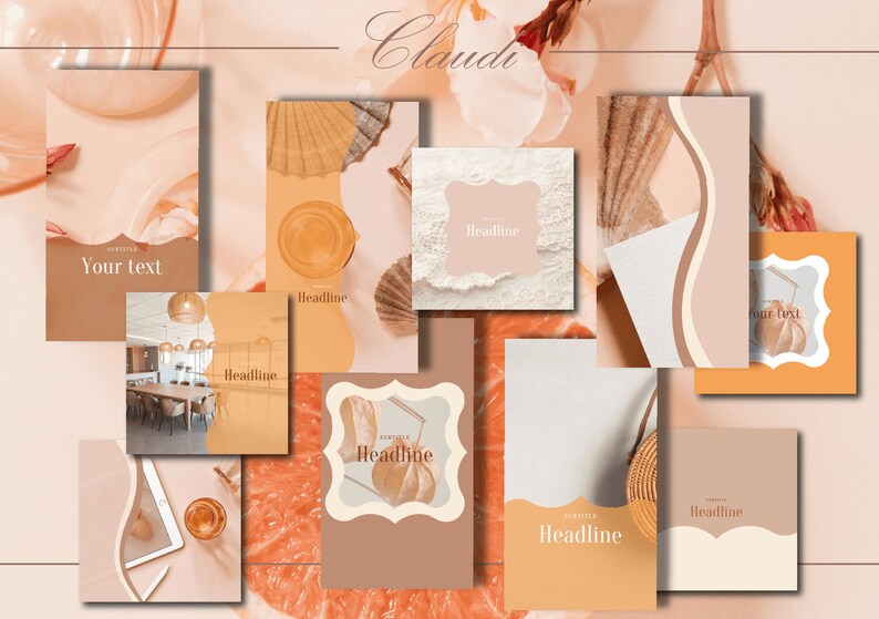 Peachy Instagram template Audience engagement boosters Instagram Inspirational quotes Instagram blogger template Instagram blogger