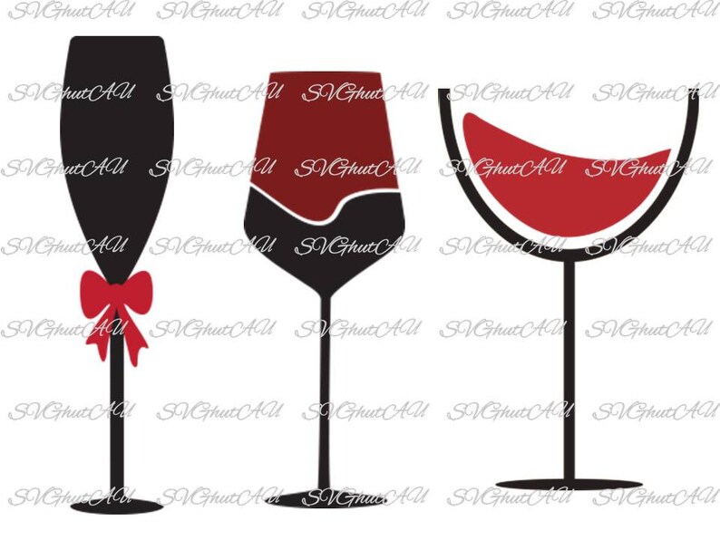Download Cocktail party svg Margarita glass wine glass cut file | Etsy