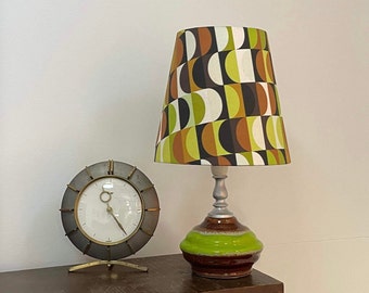 MCM Lampshade and Lamp Base Set