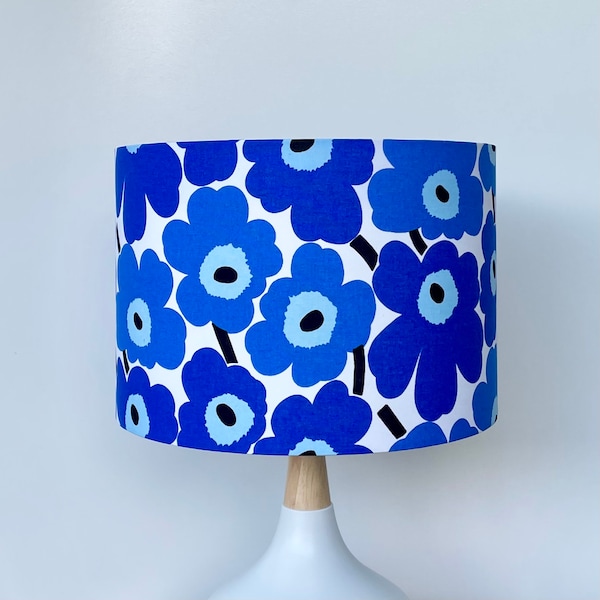 Marimekko Mini Blue Lampshade