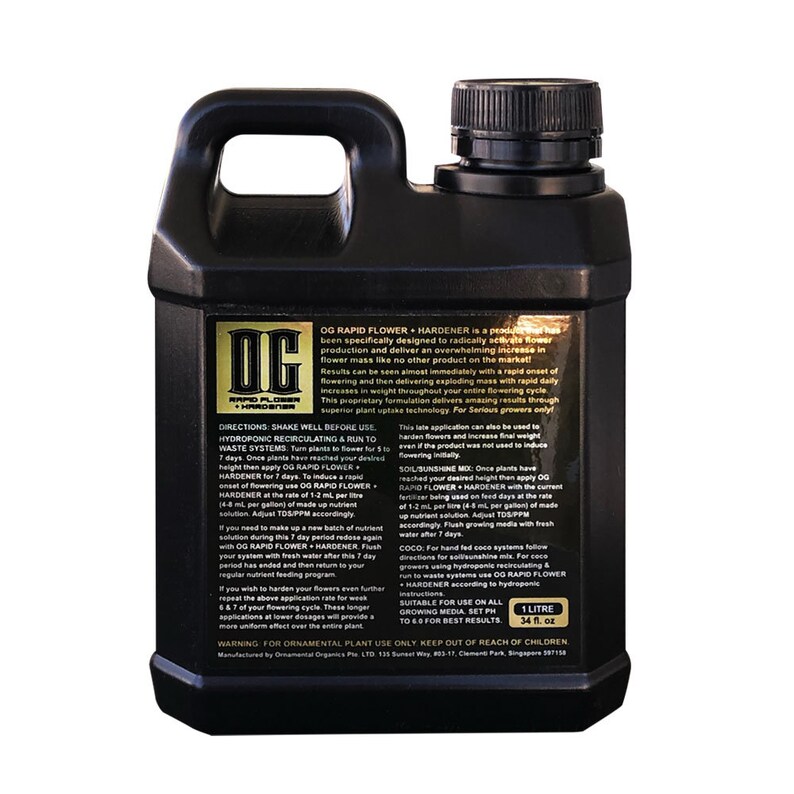 OG Rapid Flower & Hardener Case of 3 Etsy