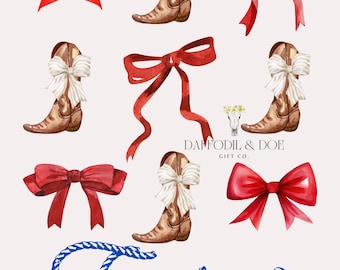Texas Coquette PNG | Western Cowgirl Graphic (Digital Download)