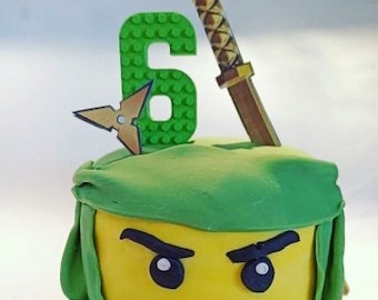 Cake Numbers - Birthday Party Cake Decorations - Party - Bright Birthday Decor - Happy Birthday Sign