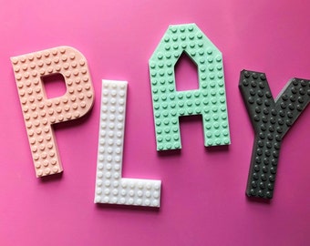 Wall Letters - Wall Mountable Letters for Doors and Walls - Large Decor Letters - Birthday Gift - Gift Idea for Kids