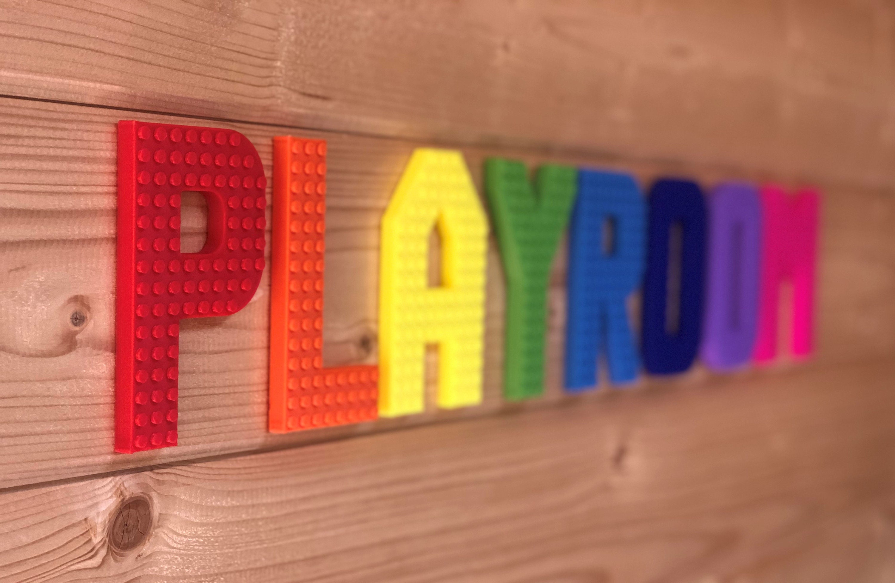 Wall Letters Wall Mountable Letters for Doors Walls and Etsy