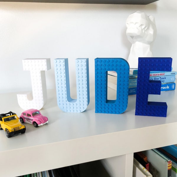 Standing Letters for Shelf, Large Alphabet Letters, Decorative Letters for Classroom, Large Letters for Dorm Room, Letters for Preschoolers