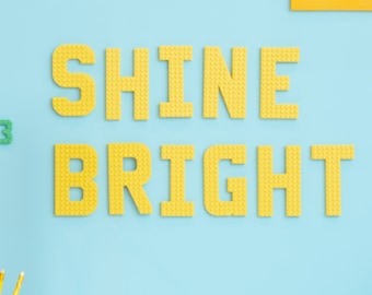 Kids Wall Letters - Wall Mountable Letters for Doors and Walls - Kids Nursery Playroom Decor - Gift Idea for Kids- Nursery Wall Letters UK