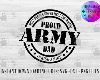 Download Proud Army Dad Svg Etsy
