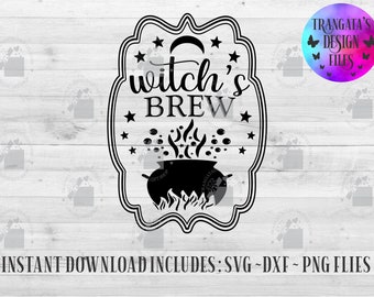 File di download istantaneo di Witches Brew, Witches Brew Svg, Halloween Svg, Witches Svg, Funny Svg, Witches Coffee Svg, Svg per tazze