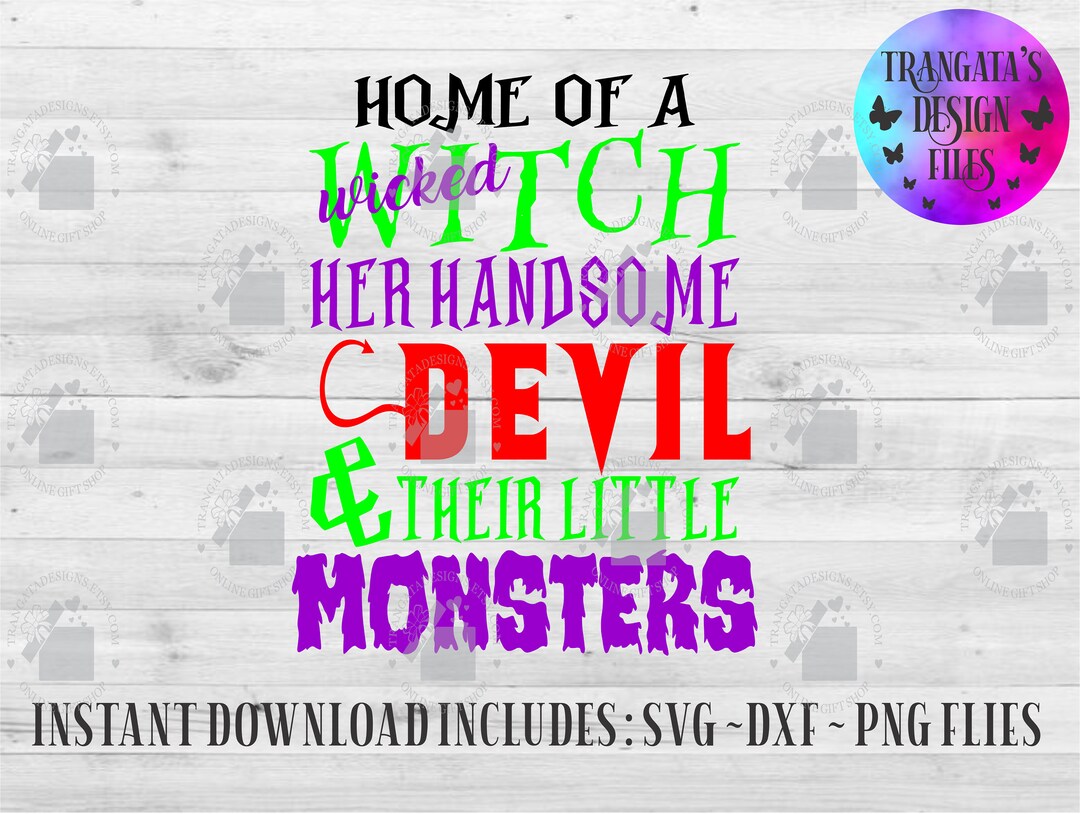 Wicked Witch Home SVG: Halloween Funny Sign (digital Download) - Etsy