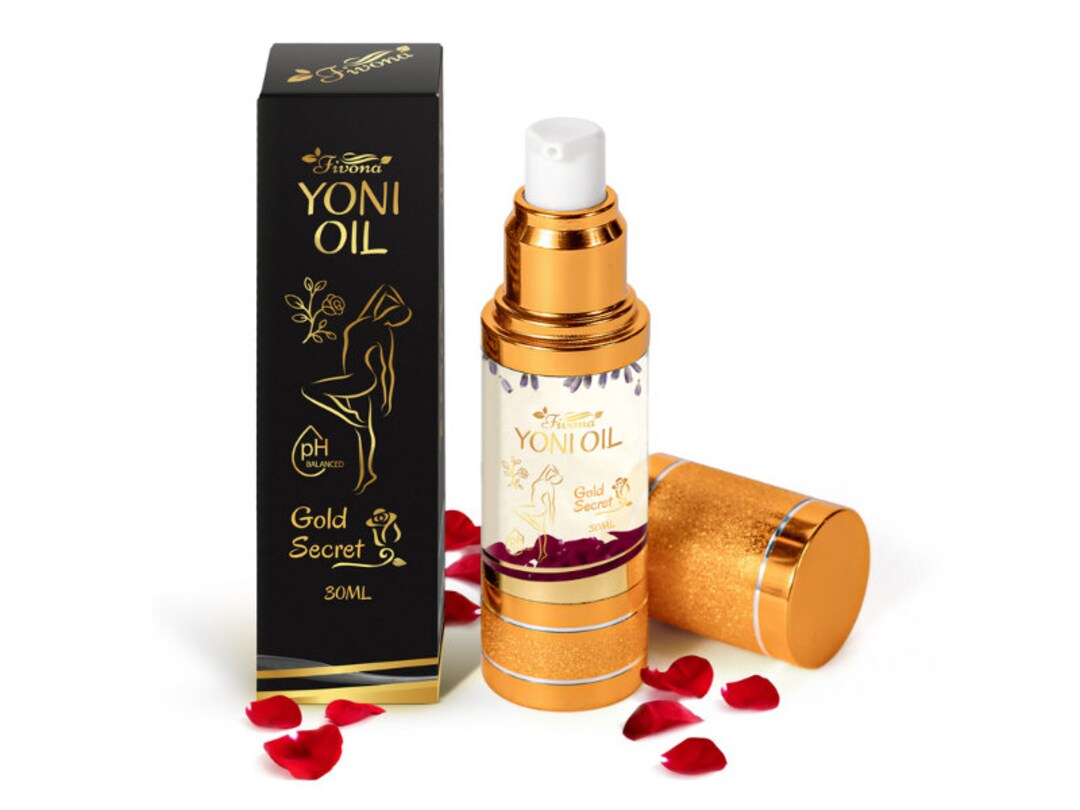 Fivona Luxury Yoni Oil Gold Secret 30ml Etsy
