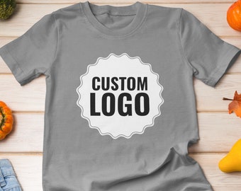 T-shirt unisexe avec logo personnalisé | Conception personnalisée