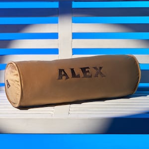 Custom Lumbar Bolster Pillow Cover, House Warming Gift, Gift idea for New Home Buyer, Housewarming Gift, Gift for Dad, 58 Color