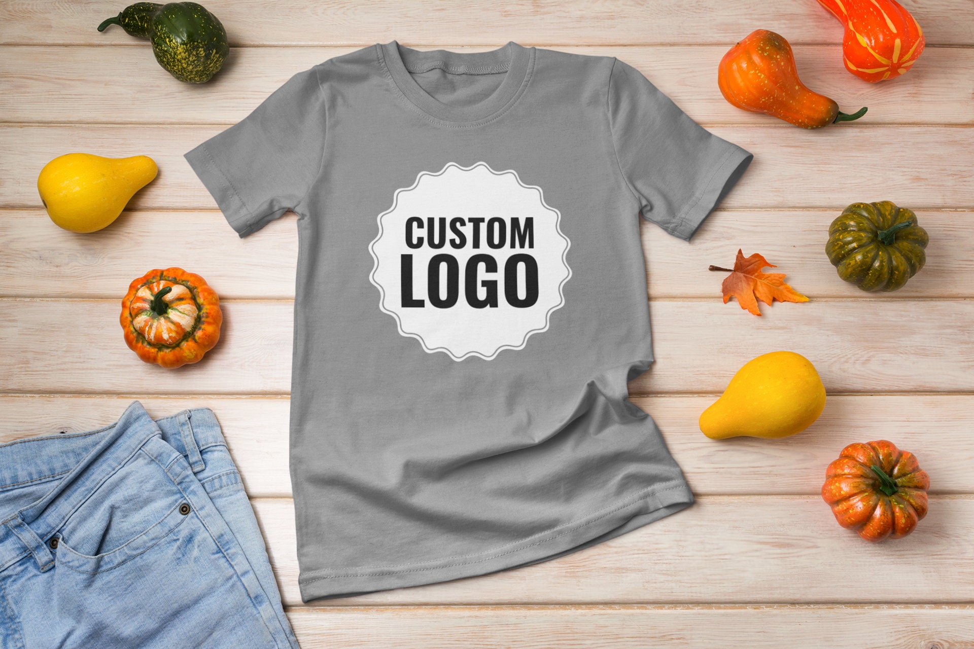 Custom Logo Shirt | Personalized Logo T-Shirt | Custom Company Logo