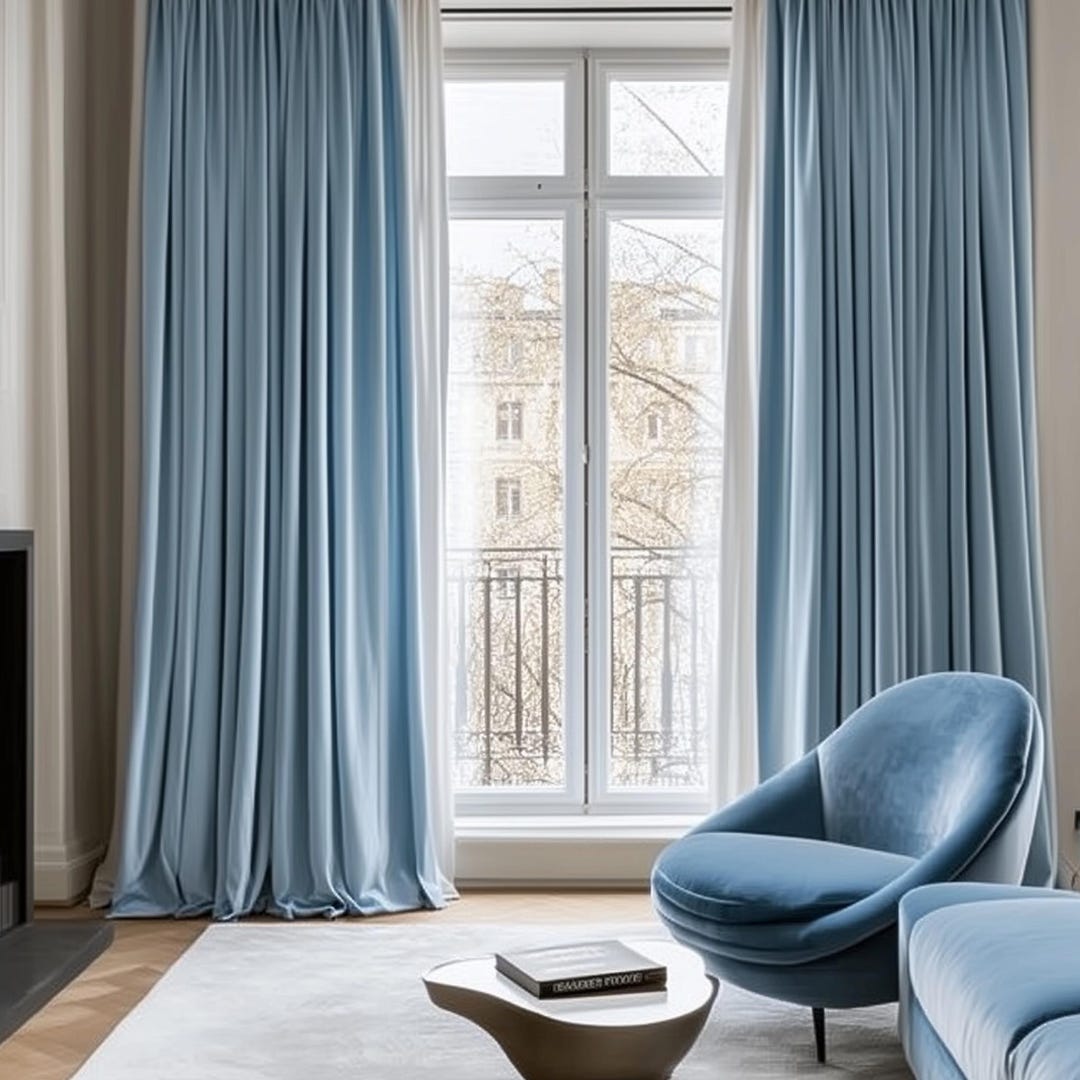 Luxurious Velvet Blackout Curtains: Elegant Thermal Insulated Drapes - Etsy