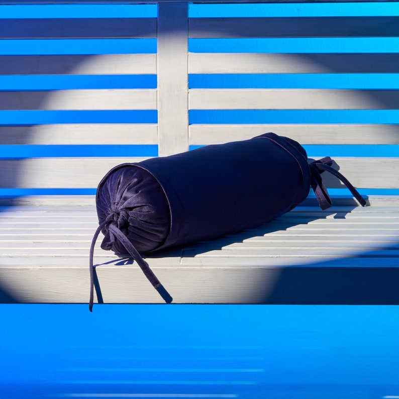 Luxury Velvet Bolster Pillow Case Lumbar Bolster Pillow Etsy