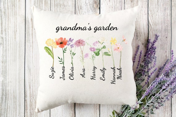 Grandma Gift, Grandchildren Picture Pillow, I Love My Grandma Pillow,  Christmas Gift for Grandma, Personalized Gift For Grandparents - Stunning  Gift Store