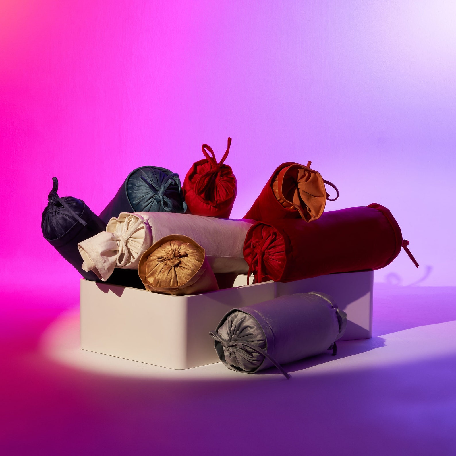 Luxury Velvet Bolster Pillow Case Lumbar Bolster Pillow Etsy