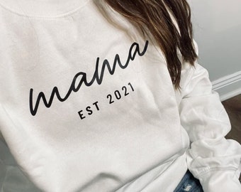 s-mama♡ Cheetah Splatter Softball Mama Unisex NuBlend Crew