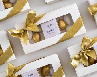 Chocolate Wedding Favors, Almond Chocolate Favors, Engagement Chocolate Favors, Chocolate Favor for Guest, Candy Party Favors, Bulk Favors