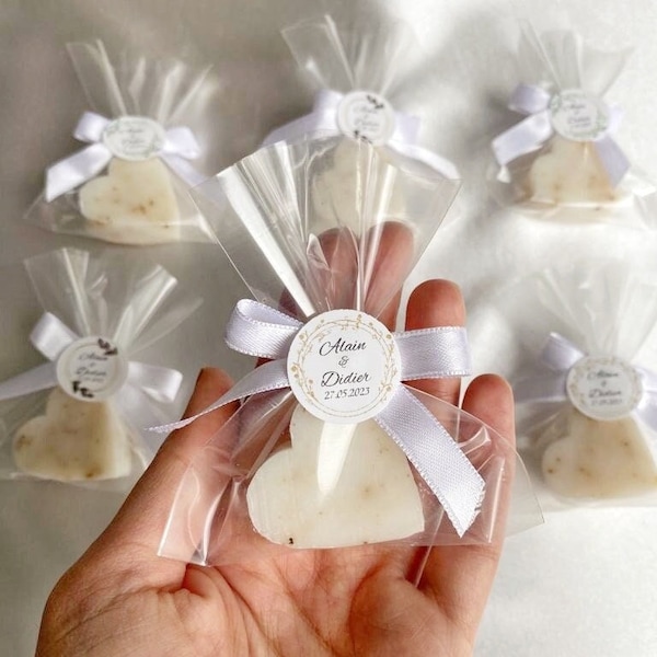 Personalized Soap Favors, Wedding Soap Favors, Mini Soap Favors, Baby Shower Soap Favors, Heart Mini Soap, Handmade Soap Favors for Guest