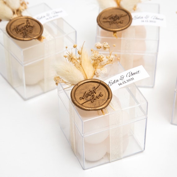 Candle Favors for Guest Luxury Wedding Favorsmodern Wedding 