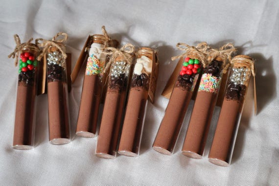 Personalized Hot Cocoa Favors, Christmas Hot Chocolate Favors, Holidays Edible Favors in Bulk, Co-Worker Holidays Bulk Favors, Hot Chocolate
