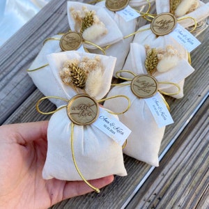 Handmade Lavender Sachet Bags, Sachet Wedding Favors, French Lavender Sachet, Wedding Sachets in Bulk, Bridal Shower Lavender Sachet Bags