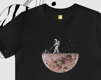 Funny Astronaut Unisex T-Shirt, Astronomy Shirt, Moon Shirt, Space Tee, Outer Space Shirt, Space Gift Shirt for Men, Women