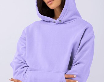 ladies lilac hoodie