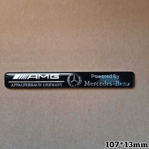 1x AMG Stickers Badge Sports 3D Gel Domed Emblems Decals Mercedes Sport