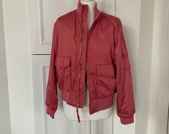 adidas rose gold bomber jacket