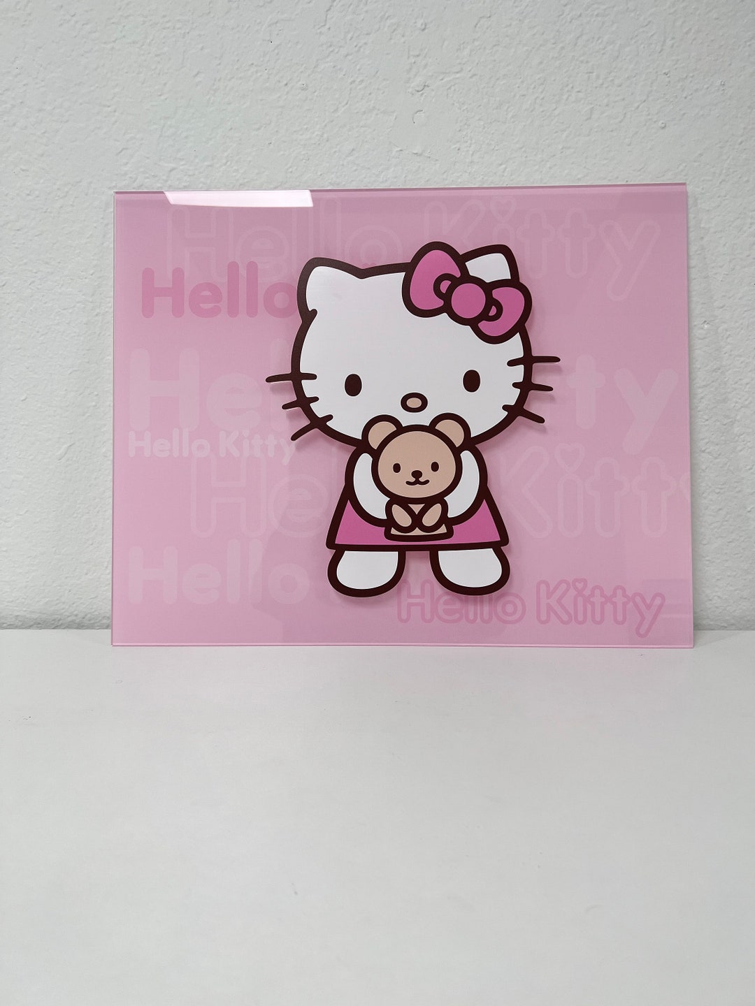 Hello Kitty Deep Frame Acrylic Frame Hello Kitty - Etsy