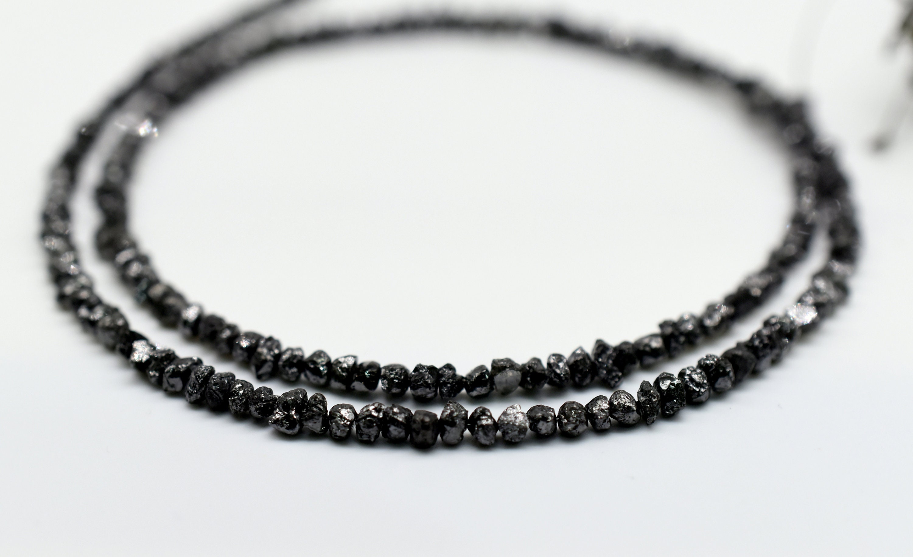 Diamond Black Diamond Rough Natural Black Diamond Raw Uncut Etsy