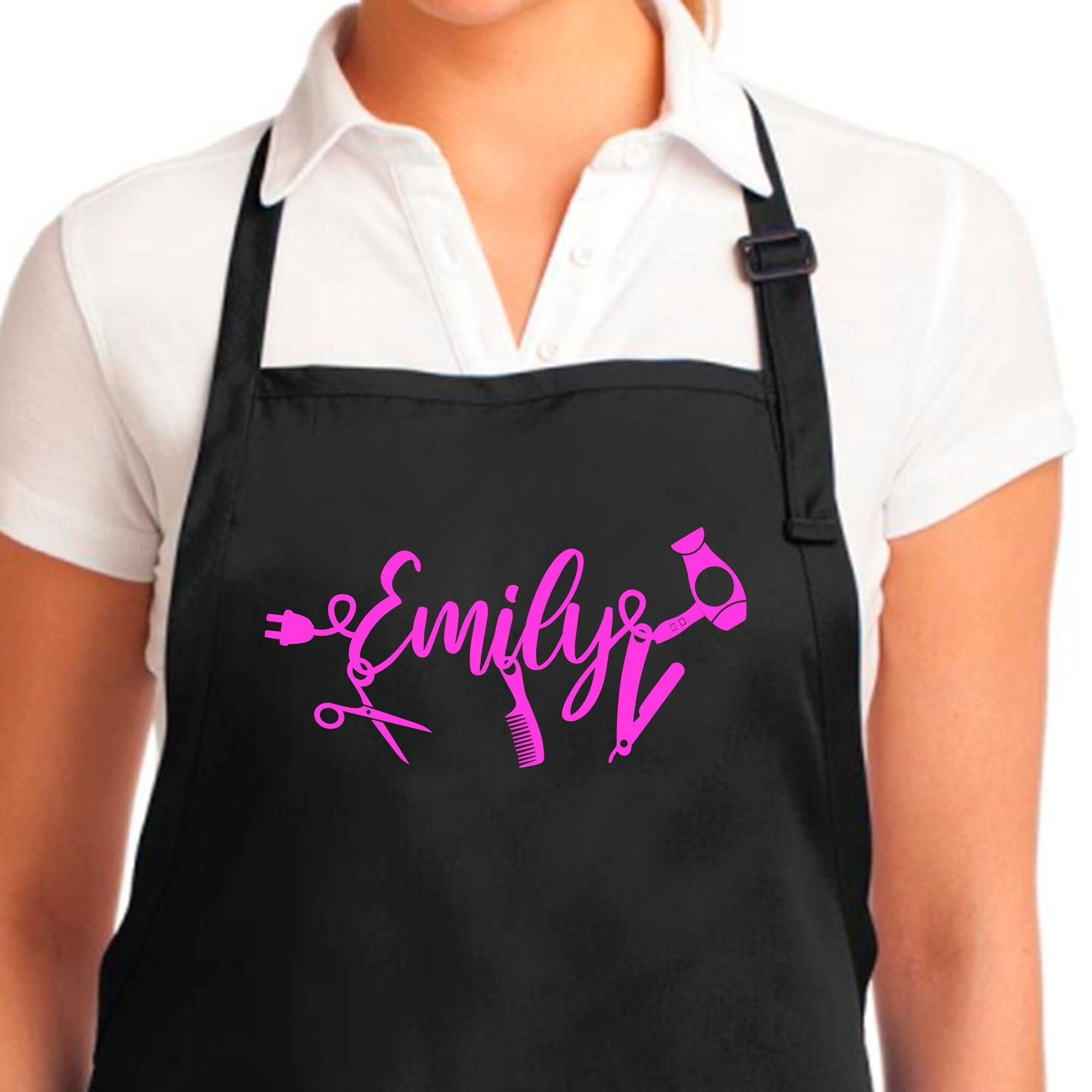 Personalized Apron for Hairstylist, Gift for Hairdresser, Hairdresser