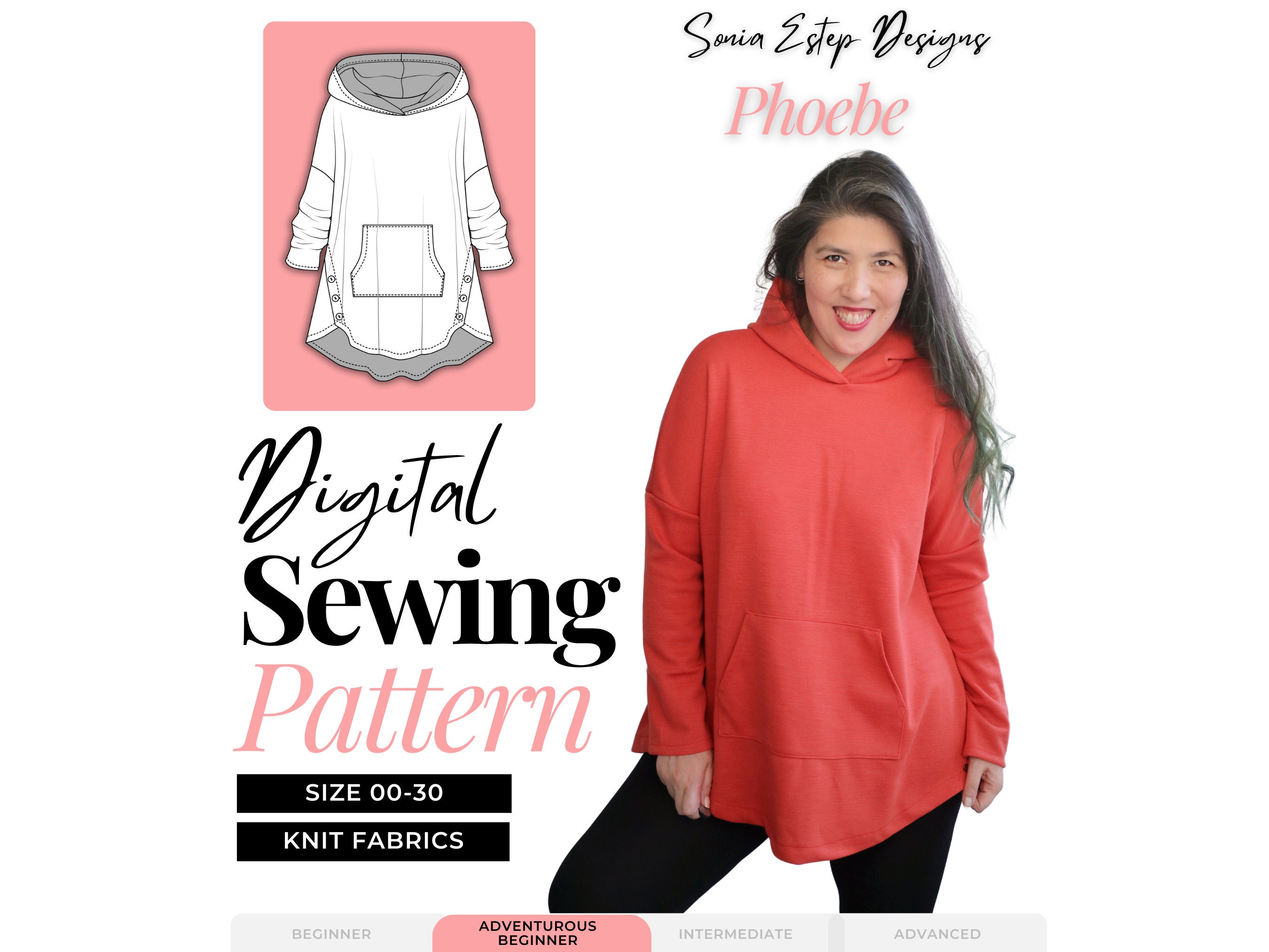 Hoodie Sewing Pattern Bundle | PDF Sewing Patterns - Etsy