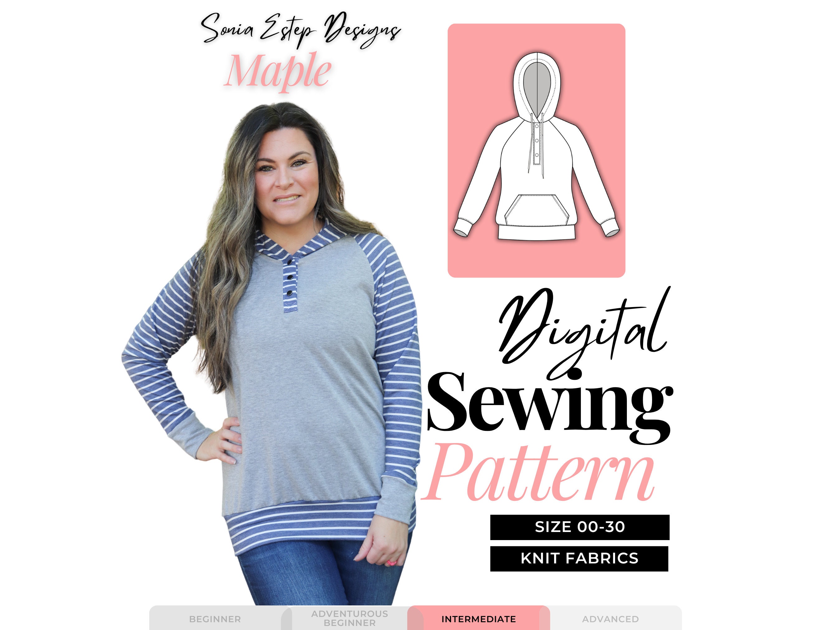 Hoodie Sewing Pattern Bundle | PDF Sewing Patterns - Etsy