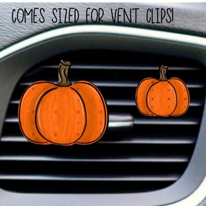 Citrouille, design automne, conception numérique, boucle d'oreille, sublimation, PNG, téléchargement numérique, clip pour évent, pièces vierges par Miki, cadeau, automne, Halloween, mignon