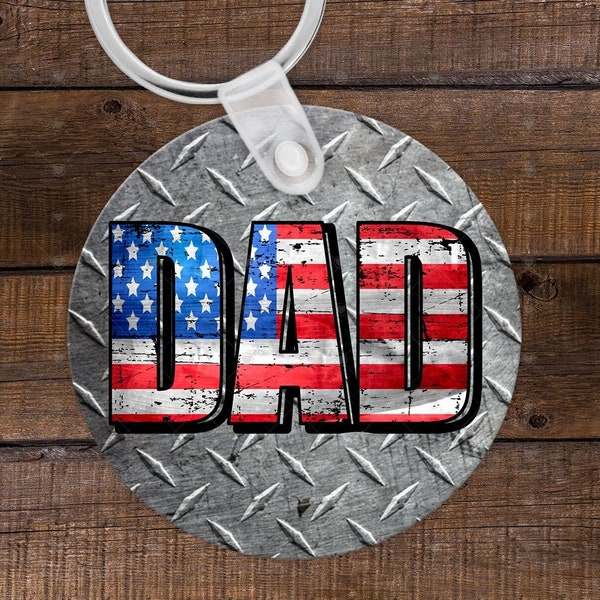 Car Coaster, Design, PNG, Dad, Flag, Man, Sublimation, Download Only, Diamond Plate, Car Charm, Keychain, Mousepad, Round