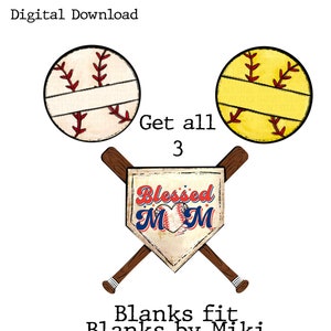 Bag Tag Design, Baseball Mama, Softball Mama, individuelles Design, Sport, Bundle, Sublimation, PNG, digitaler Download, Acryl Blanko, Bestseller