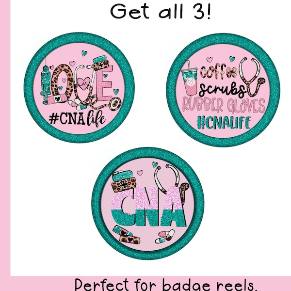 Badge Reel, Car Coaster, Bundle,  Design, Stethoscope, PNG, Nurse, CNA, Sublimation, Download Only, Quote, Car Charm, Keychain, T Shirt