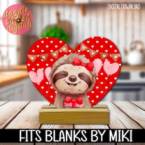 Diseño de corazón, luz de noche, diseño digital, idea de regalo, sublimación, PNG, descarga digital, dibujado a mano, San Valentín, pereza, espacios en blanco de Miki, SVG
