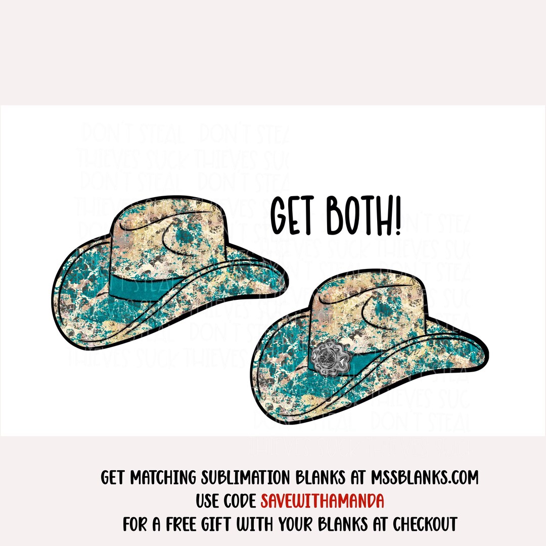 Cowboy Hat Country Leopard Distressed PNG Design - Etsy
