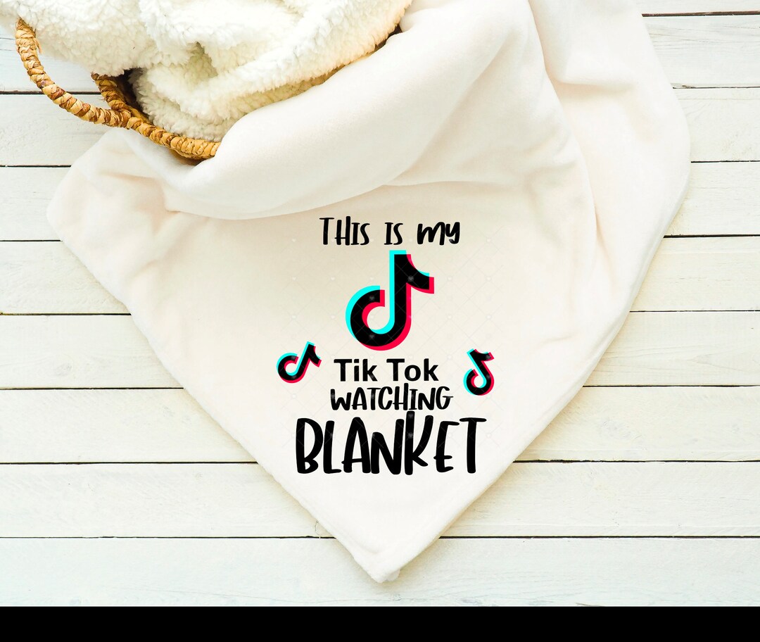 TV Show Tik Tok Music Popcorn Soda Pop Blanket Snuggie Etsy