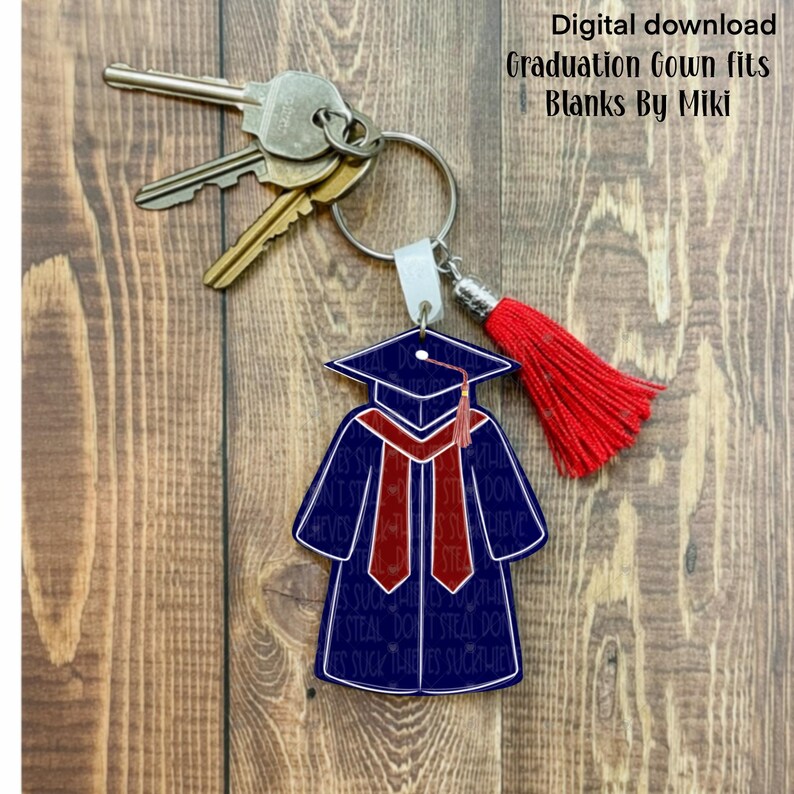 2026 Graduation Gown PNG: Senior Tassel Design (digital Download ...