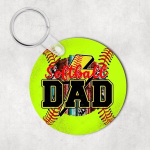 Papa de softball, père, sports, dessous de verre en voiture, conception, PNG, sublimation, téléchargement uniquement, citation, breloque pour voiture, porte-clés, enrouleur de badge, enseigne